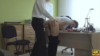 teen with big tits fucks for money