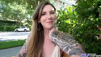 MILTRIP POV Creampie For Horny Divorced MILF Penny Archer