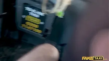 Fake Taxi Sasha Steele gets her tits out at the car wash