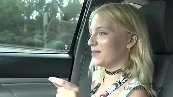 Cute blonde teenie gets fucked at modeling audition