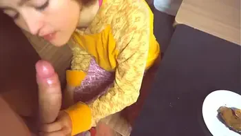 I fulfill a fantasy for my boyfriend and he gets very hot!!!