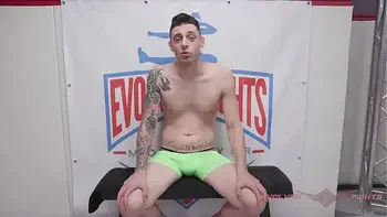 Charlotte Sartre nude wrestling match and foot play