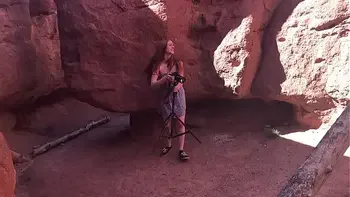 Redhead Sucks Uncircumcised Cock In Public