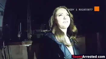 Police chief's teen rough by cop for vandalism