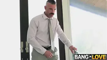 Busty Secretary Nina Elle Gets Creampied