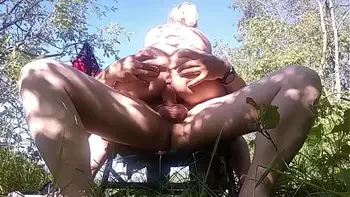 Fucking my wife outdoors