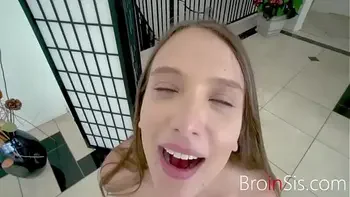 Caught my stepSISTER and Fucked her brains out