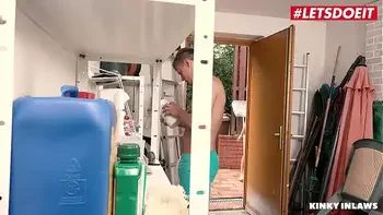 KINKY INLAWS - #Morgan Rodriguez #Kattie Hill - Czech Teens Tease Stepbro Michael Fly Into Hot Threesome