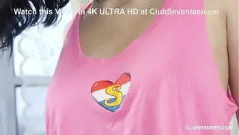 Tattooed Busty Teen Inks a Black Dildo on Her Pussy