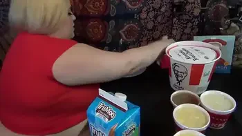 Sexy Signature BBW big KFC stuffing
