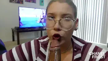 Nerdy Neighbor Gets Plugged By BBC