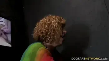 Busty Cougar Sa Jay Makes A BBC Cum - Gloryhole