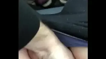 Fingering my girl in the car