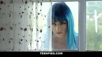 Teen makes married guy cum inside her