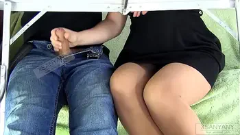 HANDJOB UNDER THE TABLE FROM A STUDENTS IN MUSIC LESSONS [XSanyAny]