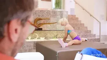 BANG Surprise - Petite Blonde Kenzie Reeves Fucked Anal