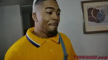 horny stepmom Marilyn Melons gets caught masturbating by black stepson