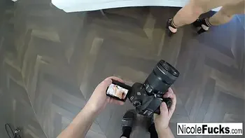 Hot  Nicole Aniston makes Chad's dick ooze