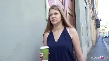 GERMAN SCOUT - ERSTER ANAL SEX FÜR STUDENTIN AMANDA BEI CASTING