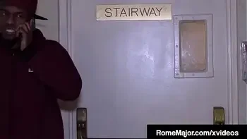 Latina Cutie Sarah Lace Plowed By Big Black Cock Rome Major!