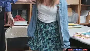 he takes advantage of the cute thief girl