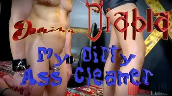 My Dirty Ass Cleaner - Red-hot Dominatrix Slave To Clean Her Dirty Asshole