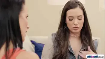 Big tits stepmom licks stepdaughters gf