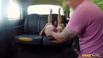 Fake Taxi Sexy Brunette Princess Jas and her big tits fucked under the sun