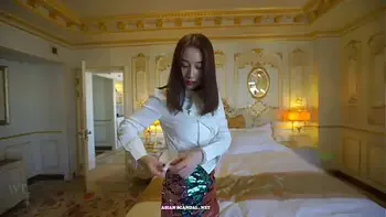 Beautiful Asian model gets some D