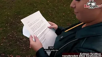 EroCom Date - Deutsche Schlampe macht echtes Sexdate und lässt sich direkt abschleppen und ficken