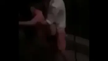 Chinese girl runs into white guy outside, she gets fucked and creampied