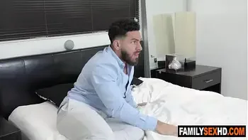 Horny stepsis begs her stepbrother to fuck her during quarantine - taboo porn