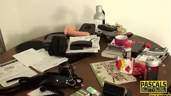 Blonde sub dominated and fucked roughly