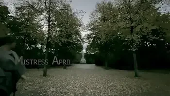 Dominatrix Mistress April - Piece of sh*t treatment to her slave