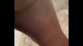 Black prostitute shows us her sexy body