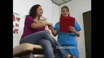 Linda sees Dr Quince to check out her ass and pussy in a yearly examination.