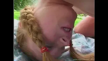 Teenie Kitty Marie fuck outdoor