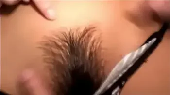 Cute Girl Getting Her Pussy Licked Fingered Stimulated With Vibrator By A Guy In Mask On The Couch