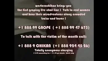 Hot blonde gets groped