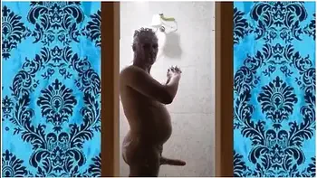 O Meu Banho Gostoso Com o Pau Duro 009