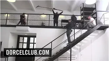 Behind The - My Stepfathers Secretary - Cherry Kiss, Blue Angel And Shona River