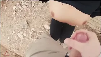 Public Teen 18+ Sex In The Desert - Iseeme 4k 60fps