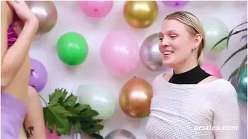 Dare Ring Of 4 - Tension Builds As 5 Amateur Babes Get To Know One Another