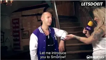 Beautiful Babe Sina Longleg Fucked Deep By Fat Cock After Interview