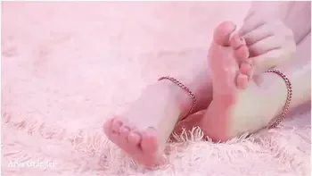 Oily Feet Massage, 4k Romantic Slow Foot Fetish Barefoot Video