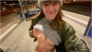 Just A Risky Train Station Fuck