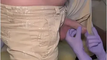 Play Tongue And Finger Handjob With Cum In My Mouth