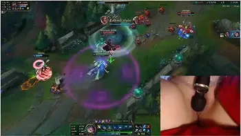Gamer Girl - How Do I Perform Playing My Main With A Vibrator Distracting Me? League Of Legends #8 Luna