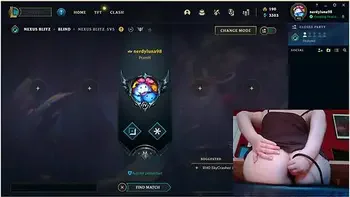 Inflatable Buttblug Challenge #2 League Of Legends #16 Luna - Gamer Girl