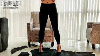Tight Pants And High Heel Dangling, Sexy Classy Fuck